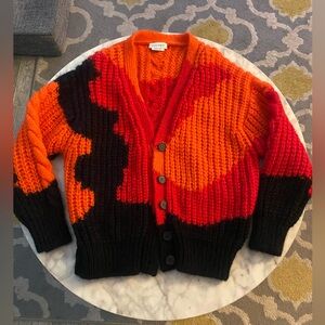 Alexander McQueen Mohair knit cardigan